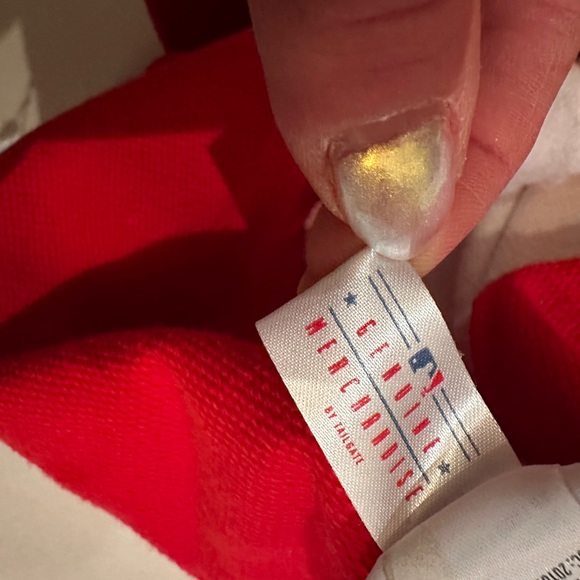 Phillies Tailgate 1/4 zip sweatshirt 100% cotton - Picture 5 of 7